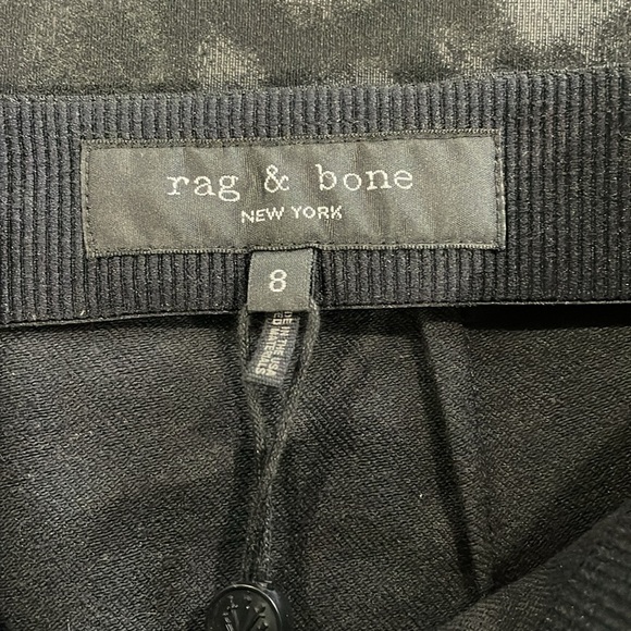 Rag & Bone NWT Leopard Print High Rise Ankle Skinny Pants Size 8 - Picture 10 of 11